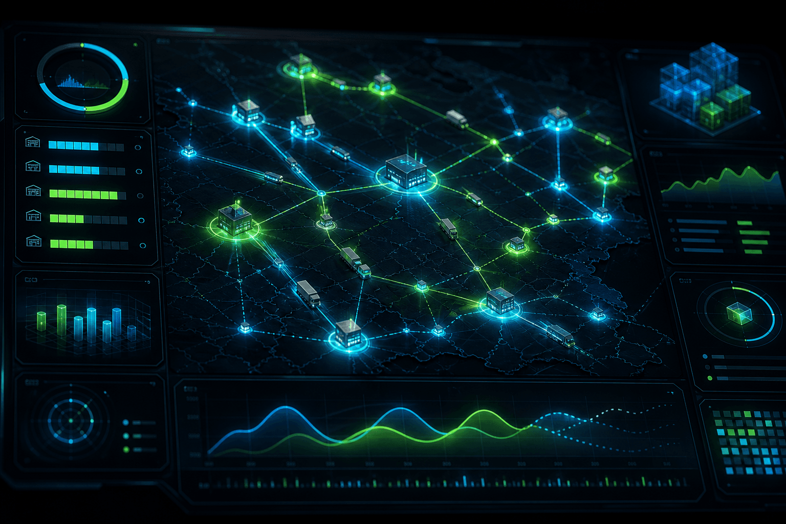 Demand-Driven Supply-Chain Optimization — Logistics & Operations
